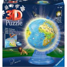 Ravensburger Globe with Light in German 188 Pieces