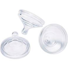 Baby Bottle Accessories Boon Nursh 3-Pack Standard-Neck Medium-Flow Nipples In Clear Clear Stage 2