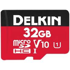 Delkin Select microSDHC Class 10 UHS-I U1 V10 100/30 MB/s 32GB +Adapter