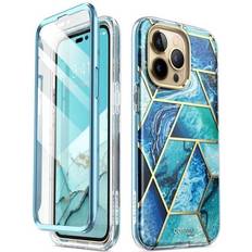 Supcase Mobile Phone Accessories Supcase Cosmo iPhone 14 Pro Max Hybrid Case Blue Marble