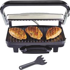 Electric Grills Hamilton Beach Electric Grills STAINLESS Panini Press