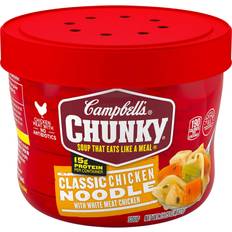 Chunky Microwavable Classic Chicken Noodle Soup, 15.25