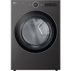 LG Condenser Tumble Dryers LG DLGX6701B with 7.4 cu. TurboSteam Black