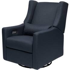 Sitting Furniture Babyletto Kiwi Glider Recliner With Control In Performance Navy