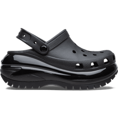 Women Outdoor Slippers Crocs Mega Crush Clog - Black