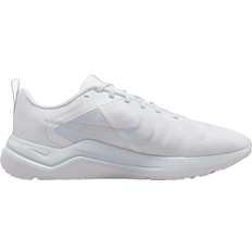 38 ⅓ Laufschuhe Nike Downshifter 12 W - White/Pure Platinum/Metallic Silver