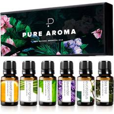 Pure Aroma Essential Oils 10ml 6-pack