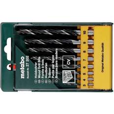 Metabo 627202000 8 wood twist drills with centring point