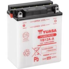 Yuasa Batterier Batterier & Ladere Yuasa YB12A-A Motorcykelbatteri 12 V 12 Ah