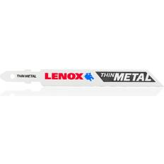 Wood Power Tool Accessories Lenox 3-5/8 in. Bi-Metal T-Shank Extra Thin Metal Jig Saw Blade 24 TPI 3 pk