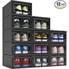 Shoe Racks Meldevo Storage Bins 13.1x5.5" 12pcs