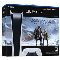 Sony Spielkonsolen Sony PlayStation 5 (PS5) - Digital Edition - God of War: Ragnarok Bundle