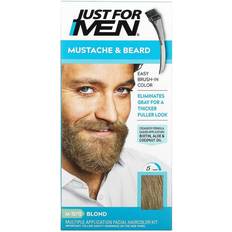 Beard Care Just For Men Mustache & Beard Brush-In Color Gel M-10/15 Blond