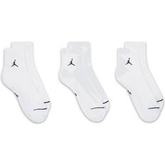 Forsterket Undertøy Nike Jordan Everyday Ankle Socks 3-pack - White/Black