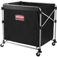 Brushes Rubbermaid Commercial Collapsible X-Cart Steel Eight Cart