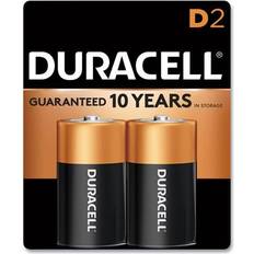 Duracell D (LR20) Batteries & Chargers Duracell D Coppertop Alkaline Compatible 2-pack
