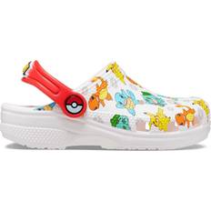Slippers Children's Shoes Crocs Kid's Classic Pokemon Clog - White/Multi