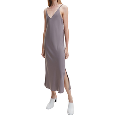 Calvin Klein Midikleider Calvin Klein Slim Midi Slip Dress