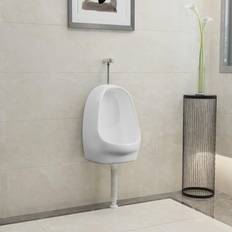 Urinaler vidaXL Wall Hung Urinal with Flush Valve Ceramic White