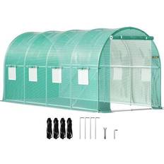 Freestanding Greenhouses Vevor Walk-in Tunnel Greenhouse Stainless Steel Plastic