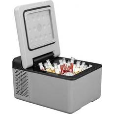 1.06 cu. ft. Portable Outdoor Refrigerator Car Fridge 12-Volt Camping with  Single Zone in Silver