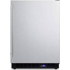 Auto Defrost (Frost-Free) Freestanding Freezers Summit SPFF51OS Black, Silver