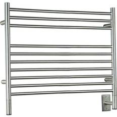 Hydronic Central Heating Heated Towel Rails Amba Jeeves (LSB-40) 1003x686mm Silver, White