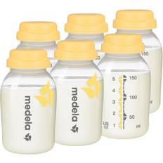 Medela Baby Bottles & Tableware Medela Breast Milk Collection and Storage Bottles with Solid Lids 6pk/5oz