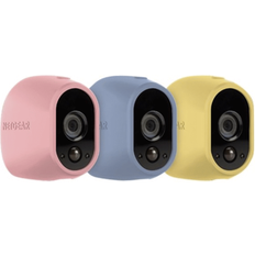Arlo 3 pack Arlo Replaceable Skins Camera protective cover blue, yellow, pink (pack of 3) for VMS3130, VMS3230, VMS3330, VMS3430, VMS3530