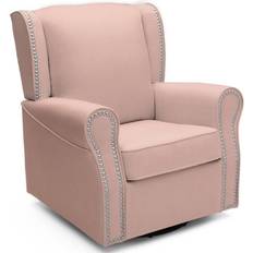 Kid's Room Delta Children Middleton Nursery Glider Swivel Rocker Chair â Blush