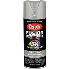 Krylon Fusion All-In-One Gloss Smoke Gray Paint Primer Spray Paint 12 oz
