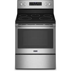 Range cooker with steam oven Maytag MER4600L Free Standing Electric Range Silver