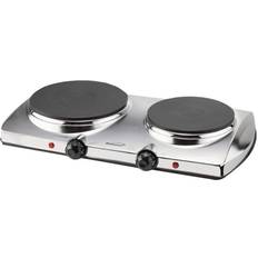 Double electric hot plate Cooktops Brentwood Appliances TS-372