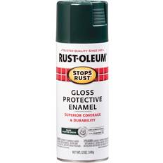 Rust-Oleum Stops Rust Protective Enamel 12 oz Anti-corrosion Paint Dark Hunter Green