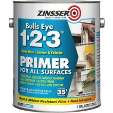 Zinsser Paint Zinsser Bulls Eye 1-2-3 Water Base 1gal Wood Paint White