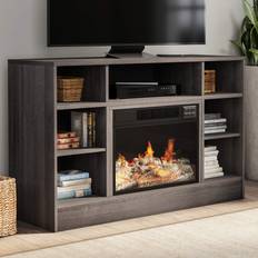 The Northwest Electric Fireplace TV Stand, Grey
