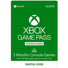 Gavekort Microsoft Xbox Game Pass 3 Months