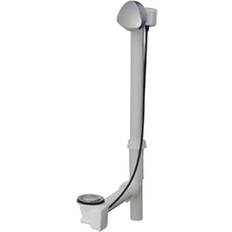 Geberit Plumbing Geberit TurnControl Plastic Rough-in and Molded Plastic Trim Kit in Polished Chrome