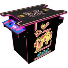 Gaming Desks Arcade1up Ms. Pac-Man Head-to-Head 40th Anniversary Electronic Games;