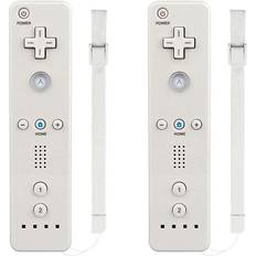 Wii remote Wii Remote Controller,MOLICUI Wii Game Wireless Controller for Nintendo Wii/Wii U Console,2 Packs,White