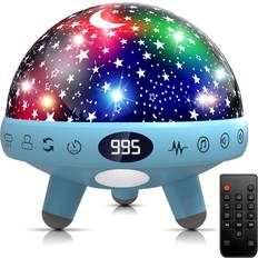 Sleep Sound Machines Baby Night Light and Sound Machine Star Projector Night Light Infant Toddler Sleep Soother