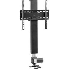 Motorized tv lift Vivo Black Compact Motorized Vertical Stand Lift