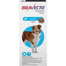 Bravecto Dogs Pets Bravecto Chews for Dogs 44-88 lbs, 3 Month