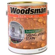Fence paint Woodsman Solid Color Oil Fence Wood Stain White