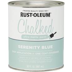 Paint Rust-Oleum Chalked Ultra Matt 30oz Wall Paint Serenity Blue
