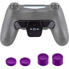 Ps4 back button Gaming Accessories Nyko PS4 Trigger Back Button with Thumb Caps - Black/Blue
