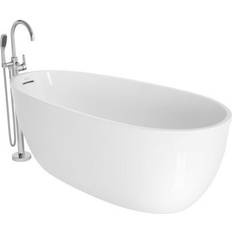 Free standing bath tubs Jacuzzi OSB5930BUXXXXG Signature 60" Free Standing Acrylic Soaking Tub Standing