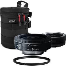 Canon eos r5 Camera Lenses EF-S 24mm f/2.8 STM Lens with EF to EOS R Adapter for Canon EOS R RP R3 R5 R6