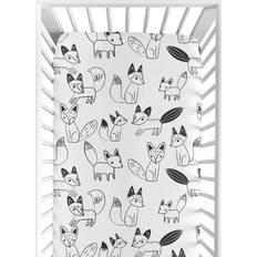 Sweet Jojo Designs Fox Fitted Crib Sheet 28x52"