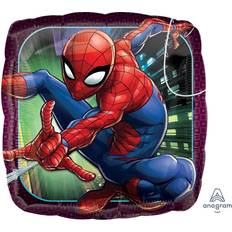 Dyre - og figurballonger Amscan Spider-Man Animated Foil Balloon, none